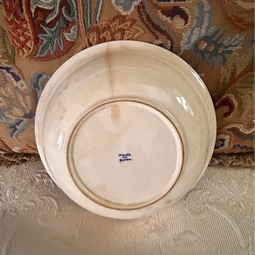 Antique/Vintage Blue Willow Serving Bowl-Japan - Picture 3 of 5